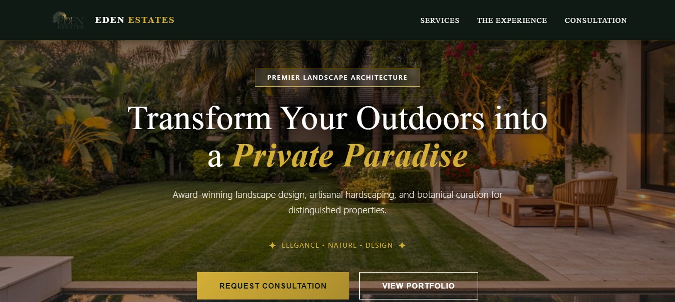 Custom Landing Page Design